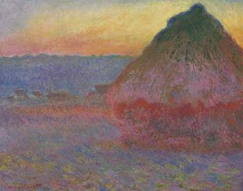 Meule by 
																	Claude Monet